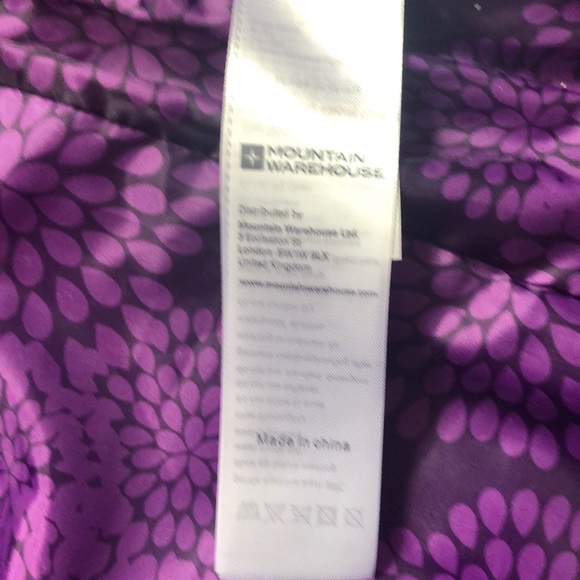 NWOT Mountain Warehouse Vest. Purple. Size medium - Picture 8 of 8